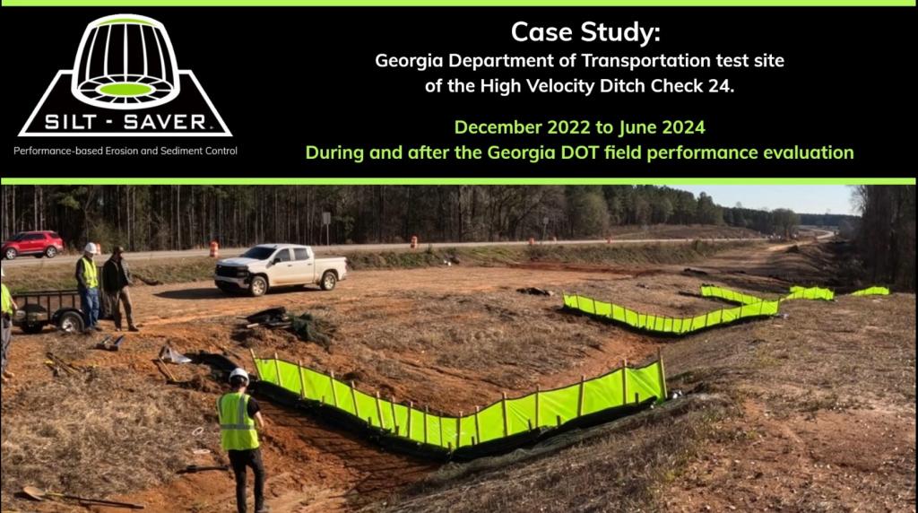 Case Study on High Velocity Ditch Check